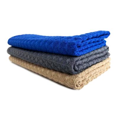 China QUICK DRY Kitchen Microfiber Car Towel 100% Thick Microfiber Waffle Cleaning Towel for sale