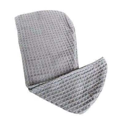 China QUICK DRY Hair Drying Hot Selling Microfiber Wrap Turban Hair Towel Microfiber Waffle Hair Turban for sale