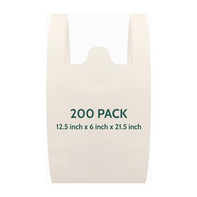 China Eco-friendly Promotional Pp Non Woven Supermarket Tote Bag T-Shirt Non-Woven Vest Carrier Shopping Bag for sale