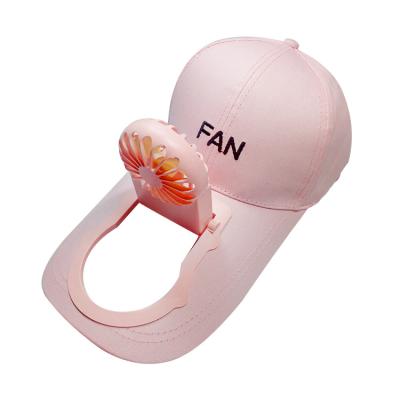 China Baseball Hat With Recharging Fan Hot New Summer Travel Sunhat Adult Driver Hat Rechargeable Fan Hat With Fan for sale