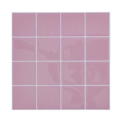 China Self Adhesive Parquet 3D Kitchen Wall Slab Backsplash PU Sticker for sale