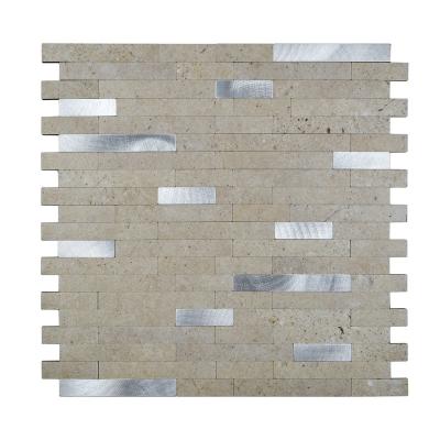 China Bisque Parquet Backsplash Peel and Stick Bonding Slabs for sale