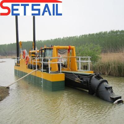 China Customized Cummins Diesel Engine Rexroth Hydraulic Cutter Suction Dredging Equipment for sale