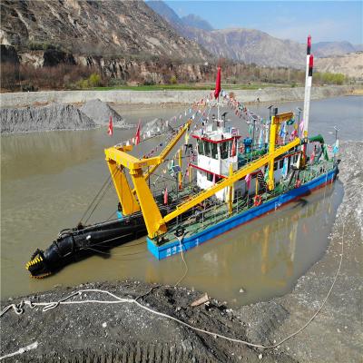 Cina 53 Meter Head Full 10 Inch Cutter Suction Dredger Costo di spedizione e sistema di mornitoring in vendita