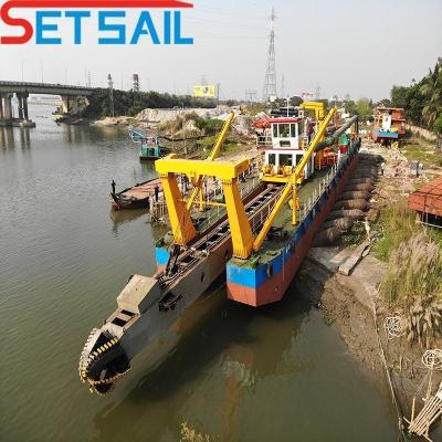 China 10 Inch Cutter Suction Dredger with Shijiazhuang Sand Pump and Cumins 122kw Engine for sale