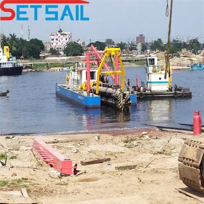 China 10 Inch Cutter Suction Sand Dredger Dual Cutter Head for High Capacity Sand Dredging for sale