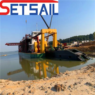 China Malaysia Hull Size 28*8.8*2.25 Meter Full Hydraulic 26 Inch Cutter Suction Dredger for sale