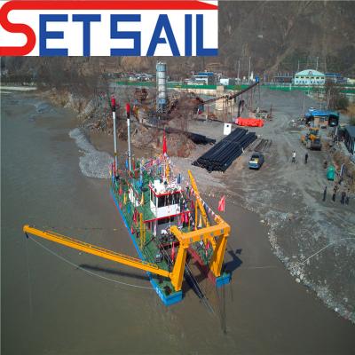 China Lifelong After-sales Service Low Failtur River Sand Suction Dredger with Cutter Head for sale