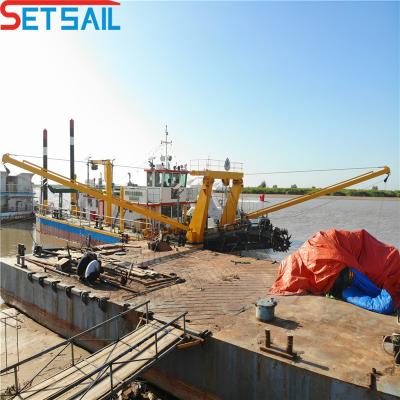 China Powerful Diesel Cutter Suction Dredger with 3500m3 Water Flow and Sounder Depth Meter for sale