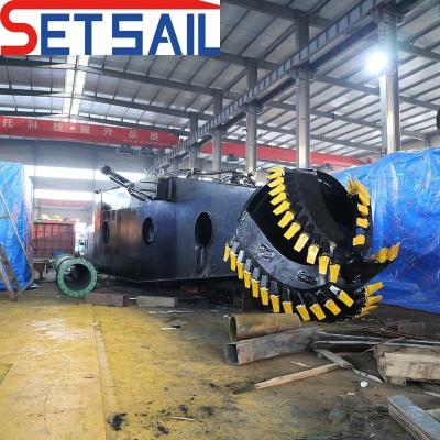 China 20 Inch Sand Dredger with Cyclone Type Hydrocyclone Output Distance 1500m Diesel Engine for sale