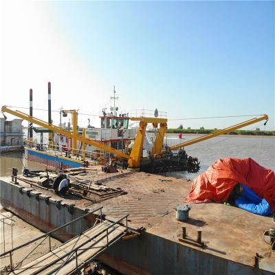 China Diesel Power Type River Sand Dredger with 1100m3 Capacity and 15m Dredging Depth for sale