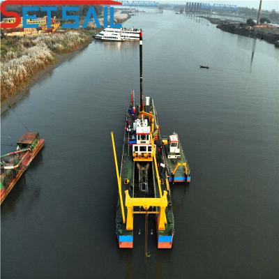 China 1100m3 Capacity Siemens PLC River Sand Dredger Ship for Your Sand Production Needs for sale