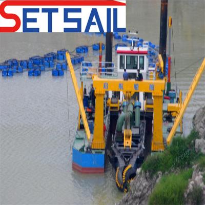 China CTN Slot Type Sand Dredging Barge/Cutter Suction Dredger for Customer Requirements for sale