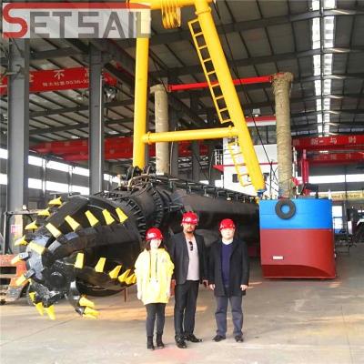 China High Capacity QH-D119 Cutter Suction Sand Dredger Ship 6000 M3/Hr for Quick Shipping for sale