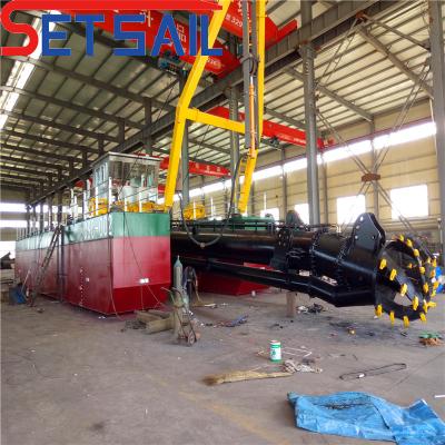 China Hydraulic Sand Mining Cutter Suction Dredger Ship with Hydrocyclone Cyclone Type for sale