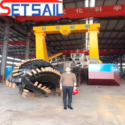 China High Capacity 18inch River Sand Pump Dredger for Southeast Asia 1137kw Main Engine Power for sale