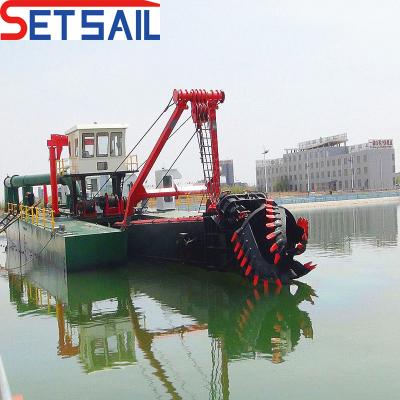 China 54m Head River Suction Sand Pump 20 Inch Hydraulic Cutter Head Dredger for Excavation for sale