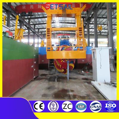 China 40-60 Pieces Cutter Teeth CCS Customized Cutter Suction Dredger with Sand Mining Equipment for sale