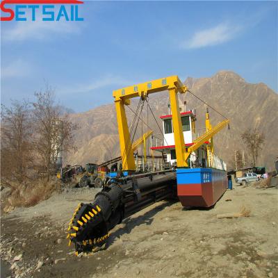 China 20 Inch Diesel Engine Cutter Suction Sand Dredger for Island Development Customizable for sale