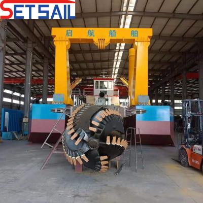 China Customized Diesel Power Type 18 Inch Cutter Suction Mud Dredger for Dredging Projects for sale