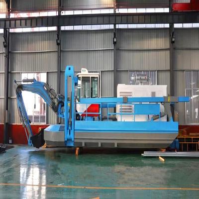 China Amphibious Dredger / Cutter Suction Dredge / Grab Dredge with Long After-sales Service for sale