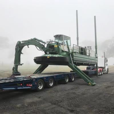 Chine Dredger hydraulique amphibie avec seau en option à vendre