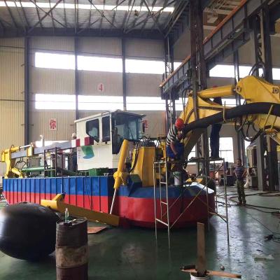 Cina Dredger multifunzionale di mare con pompa di sabbia e escavatore Kingda in vendita