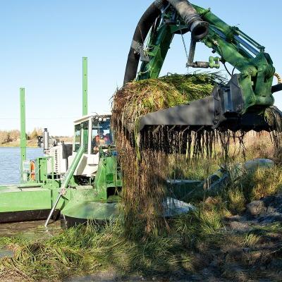 China Dredger anfibio hidráulico tipo Rexroth con servicio posventa prolongado en venta