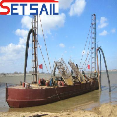 China Setsail CTS River Sand Jet Suction Dredger Ship for Dredging in Sedimented Areas for sale