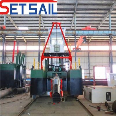 China Sand Pump Size Jet Suction Dredger for Sand and Mud Dredging Applications for sale