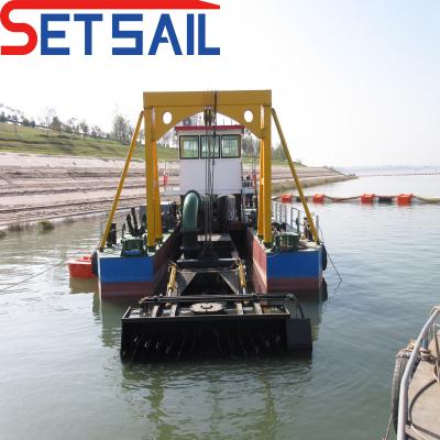 China Customized Full Automatic Trailing Suction Mud Hopper Dredger for Reservoir CTS Slot Type for sale