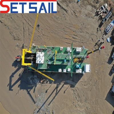 China High Capacity Diesel Engine Wheel Bucket Dredger for River Sand 160m3-2000m3 Capacity for sale