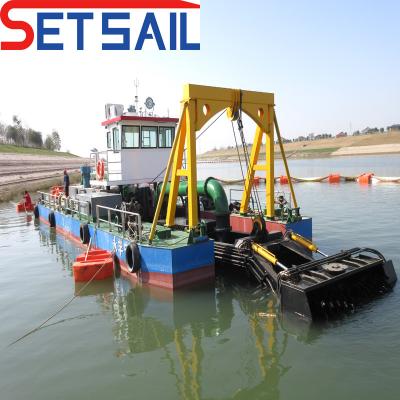 China Diesel Engine Trailing Hopper Mud Dredger for Customized River Dredging Operations for sale