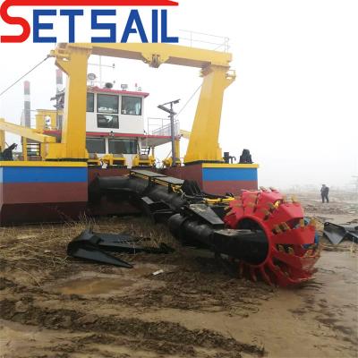 China Siemens PLC Controlled Bucket-Wheel Suction Dredger Sand Dredger with Performance for sale