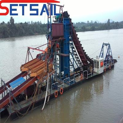 China Dredger de mineração de baldes de cadeia para River Diamond QHMB-10 Tempo de entrega estimado à venda