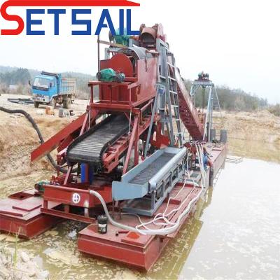 China Gold Carpet High Capacity River Mining Dredging Machinery with Estimated Delivery Time for sale