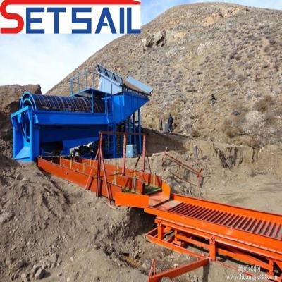 China Gold Machinery Generator Sets with Jigging Equipment 2 Meter Built Chute Working Length for sale