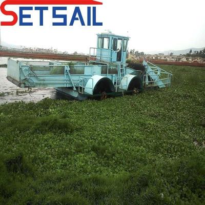Cina Set Naviglio Fiume Barca per la pulizia dei rifiuti per giacinti Altura totale 3m-6m Adatta in vendita
