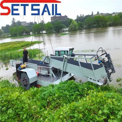 China 24h Endurance Ability Multi-Screw Lake Cleaning Ship/Harvester for Environment Protection for sale