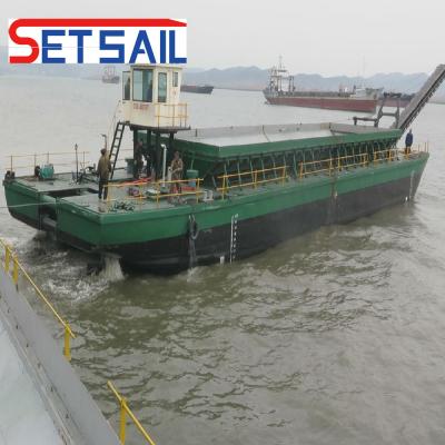 China Capacidad de carga máxima 500 t Transportador avanzado de arena fluvial con sistema PLC en venta