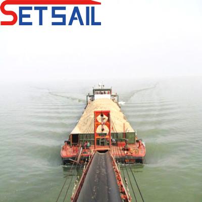 China 151' River Sand Transportation Barge with ISO Certification and 500t Loading Capacity for sale