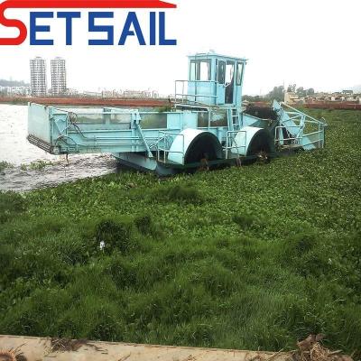 China Set Sail Multi-Screw Aquatic Weed and Plant Cutting Equipment with Multi-Screw Design for sale