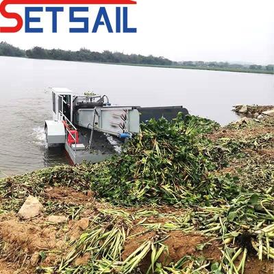 China Customized Design Multi-Screw Amphibious River Cleaning Vessel for Garbage Removal for sale