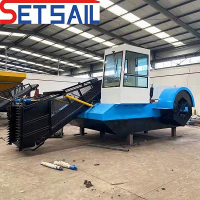 China Max. Loading Capacity 50m3 Power Plant Used Aquatic Weed Harvester Diesel Engine for sale