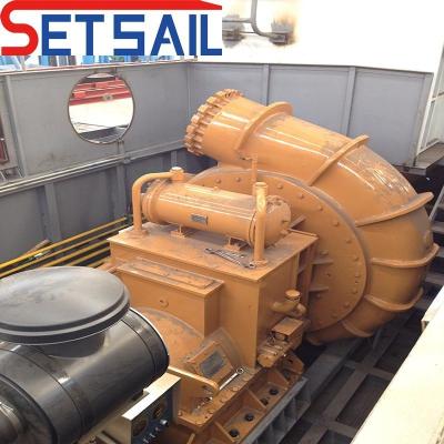 China Open Impeller Anti-Abrasive Wear Resistant Wet Sand Pump for River Sand or Sea Beach for sale