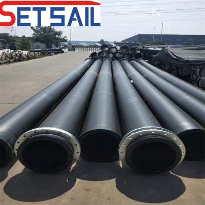 China High Thckness Wall HDPE Pipe for Transportation Sand Customization Customized Request for sale