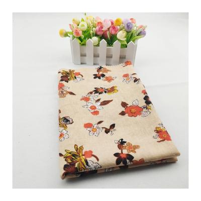 China Beautiful China Low Price Moisture-absorbent Printing Fabric Lot Mixed Stock Canvas Material For Clothing for sale