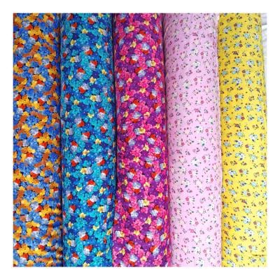 China Shaoxing factory direct sale QUICK DRY newcomer ready goods printed rayon fabric for women dress for sale