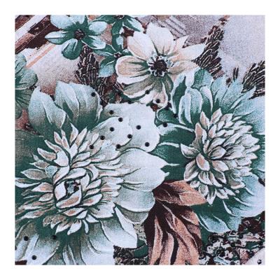 China New Fashionable QUICK DRY 110GSM Spun Rayon Fabric With Rhinestone Digital Printing On Fabrics For Clothing for sale