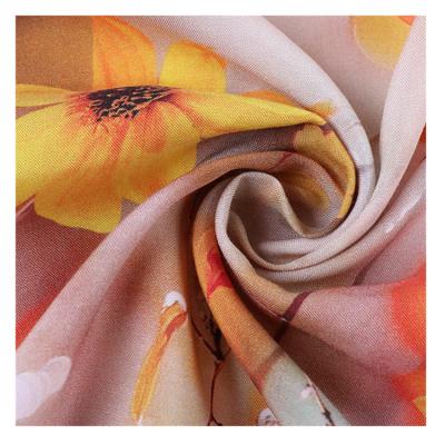 China Viable New Arrival Hot Sale Rayon Fabric Digital Printing Viscous Poplin Fabric For Clothing for sale